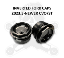 Front Fork Caps - Inverted 2023.5-Newer CVO/ST